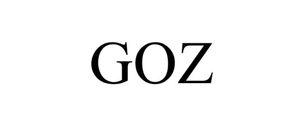 Trademark Logo GOZ