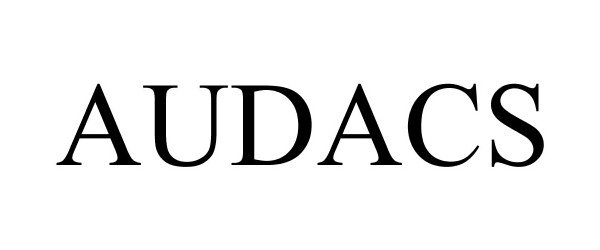 Trademark Logo AUDACS