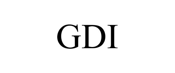 Trademark Logo GDI