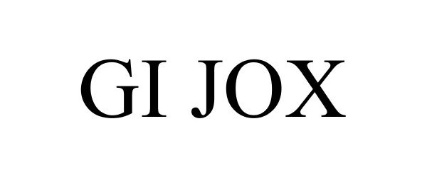 Trademark Logo GI JOX