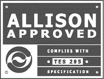 Trademark Logo ALLISON APPROVED COMPLIES WITH TES 295 SPECIFICATION