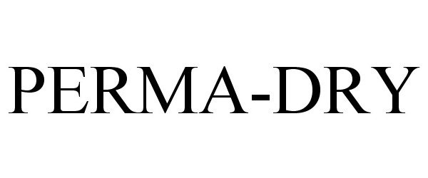 Trademark Logo PERMA-DRY