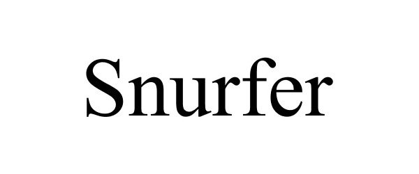 Trademark Logo SNURFER