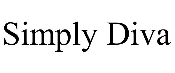 Trademark Logo SIMPLY DIVA