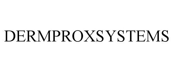 Trademark Logo DERMPROXSYSTEMS