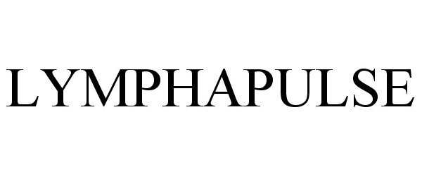 Trademark Logo LYMPHAPULSE