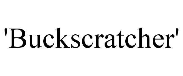  BUCKSCRATCHER