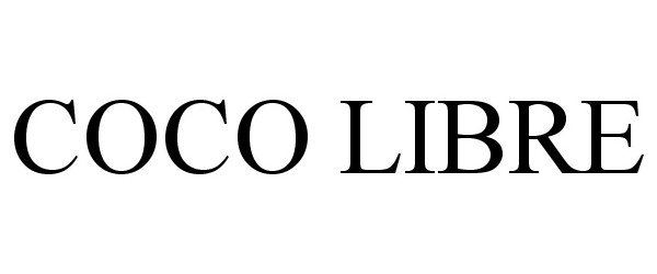 Trademark Logo COCO LIBRE
