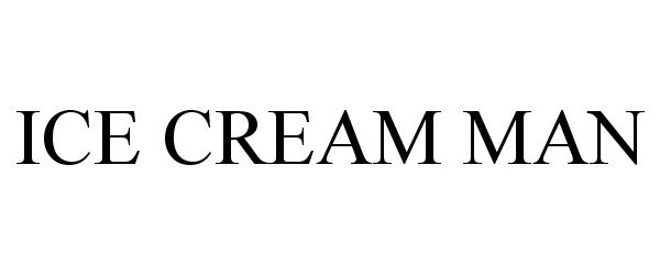 Trademark Logo ICE CREAM MAN