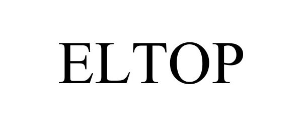 Trademark Logo ELTOP
