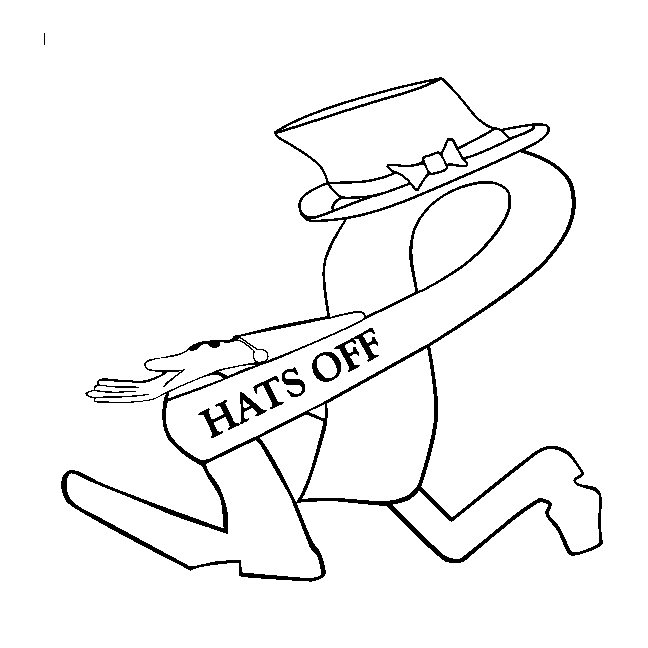 Trademark Logo HATS OFF