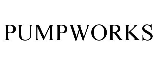 Trademark Logo PUMPWORKS