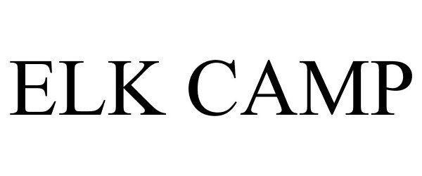 Trademark Logo ELK CAMP
