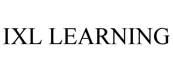 Trademark Logo IXL LEARNING