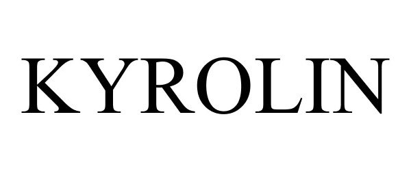 Trademark Logo KYROLIN