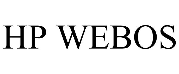 Trademark Logo HP WEBOS