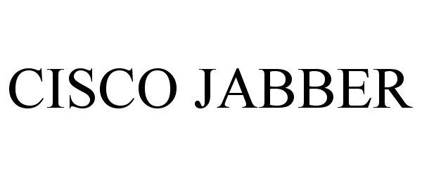 Trademark Logo CISCO JABBER