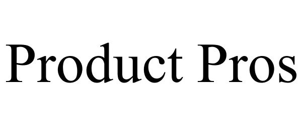 Trademark Logo PRODUCT PROS
