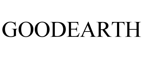 Trademark Logo GOODEARTH