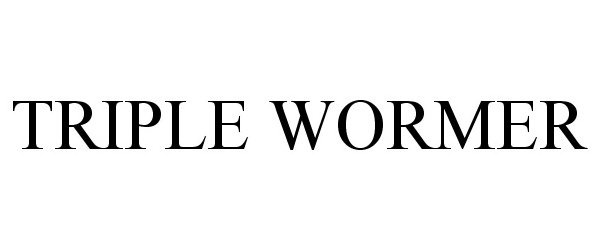 Trademark Logo TRIPLE WORMER