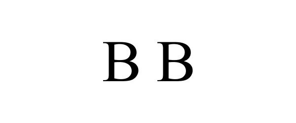 Trademark Logo B B