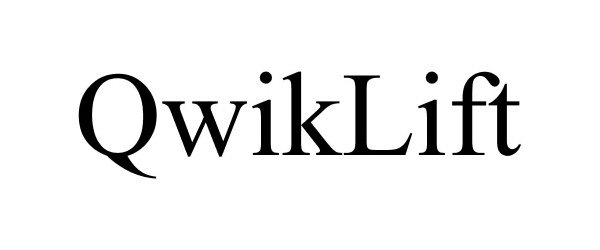 Trademark Logo QWIKLIFT