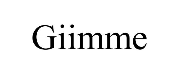 Trademark Logo GIIMME