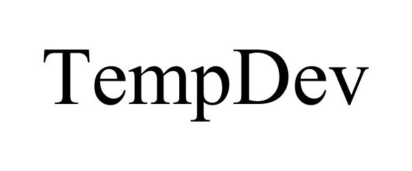 Trademark Logo TEMPDEV