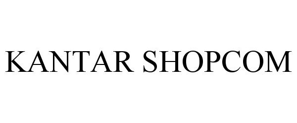 Trademark Logo KANTAR SHOPCOM