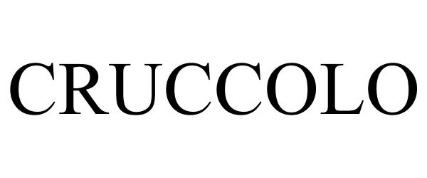 Trademark Logo CRUCCOLO