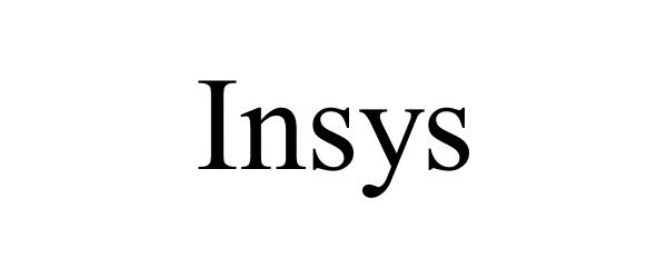 Trademark Logo INSYS