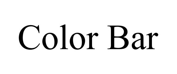  COLOR BAR