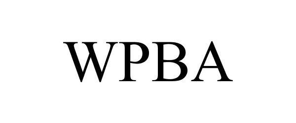 Trademark Logo WPBA