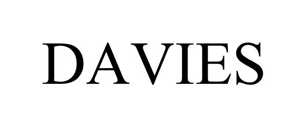 Trademark Logo DAVIES
