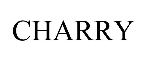 Trademark Logo CHARRY