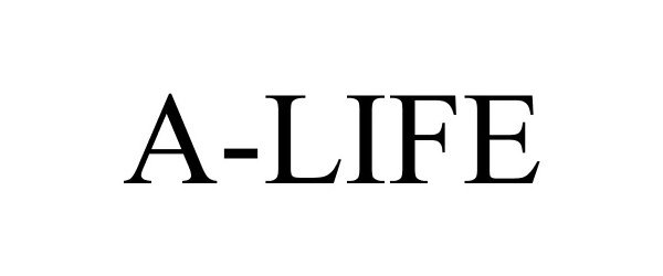 Trademark Logo A-LIFE