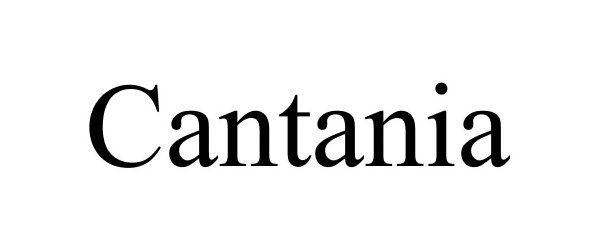 Trademark Logo CANTANIA