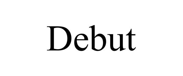 Trademark Logo DEBUT