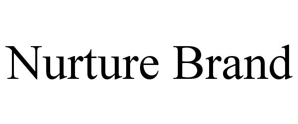 Trademark Logo NURTURE BRAND