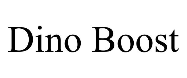 Trademark Logo DINO BOOST