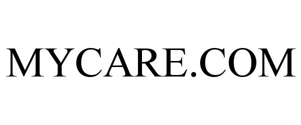 Trademark Logo MYCARE.COM