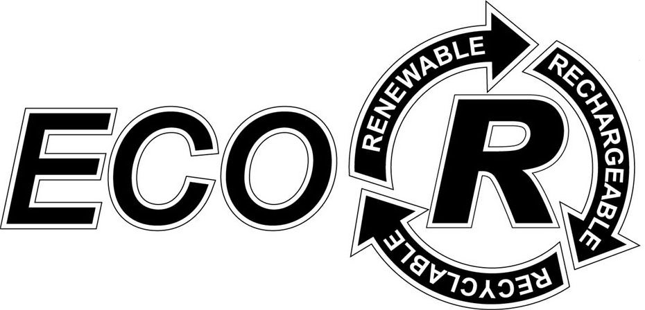 Trademark Logo ECO R RENEWABLE RECHARGEABLE RECYCLABLE