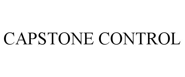 Trademark Logo CAPSTONE CONTROL
