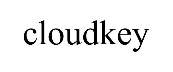 Trademark Logo CLOUDKEY