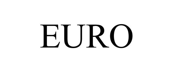 Trademark Logo EURO