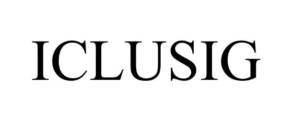 Trademark Logo ICLUSIG