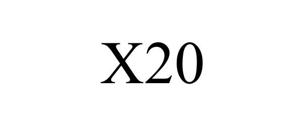 Trademark Logo X20