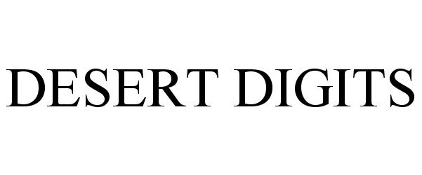 Trademark Logo DESERT DIGITS