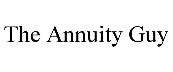 Trademark Logo THE ANNUITY GUY
