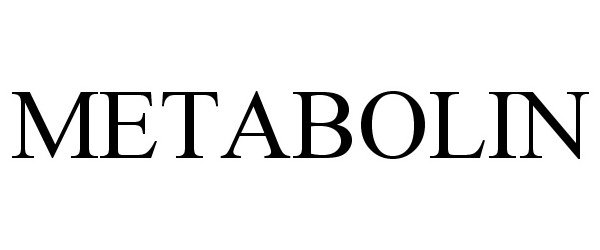 Trademark Logo METABOLIN